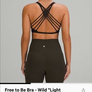 Free To Be Wild Sports Bra
